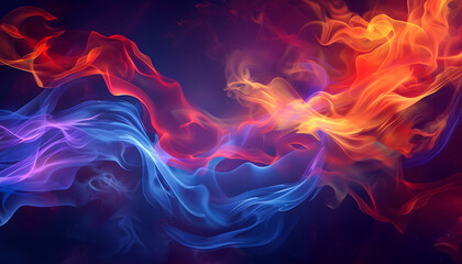 Obraz premium fire background