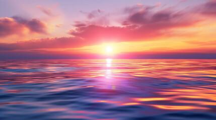 Obraz premium Beautiful sunset blur background. sunset sky Nature background, sunset in the clouds. 