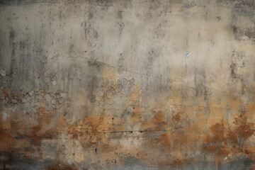 Obraz premium Processed collage of dirty brown concrete wall surface texture. Background for banner, backdrop