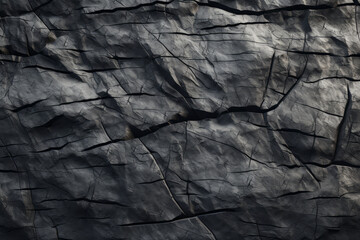 Processed collage of grey mountain cliff rock stone surface texture. Background for banner