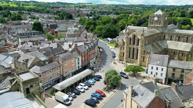 Hexham Town Centre & Market, Northumberland