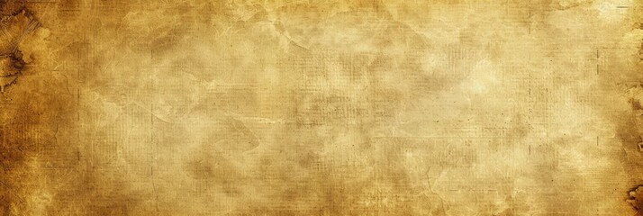 Fototapeta premium Light Brown Background. Vintage Paper Texture with Antique Distressed Parchment Design