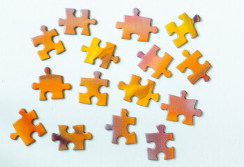 Naklejka premium puzzle