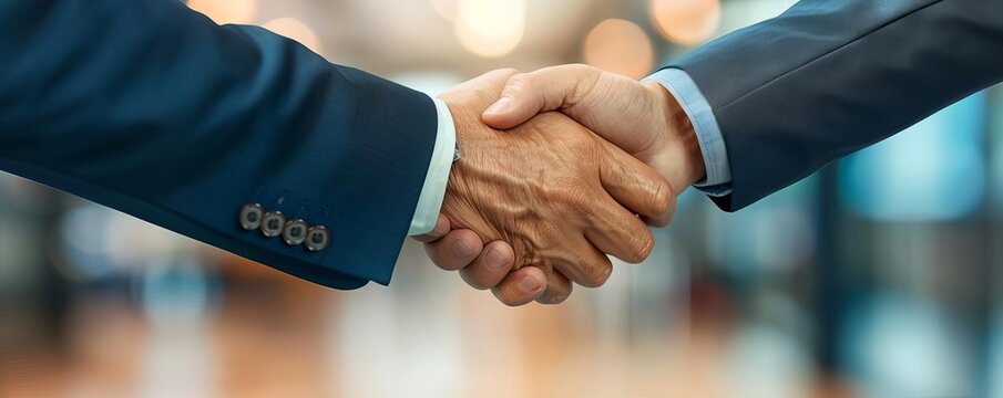 Executives negotiating bulk stock purchases with suppliers, cost reduction, strategic liaison efforts