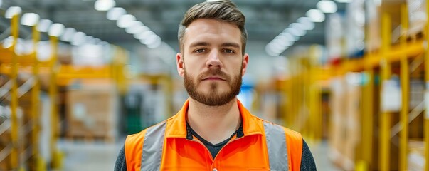 Inventory manager scanning barcodes in a warehouse, inventory management, precise stock tracking systems