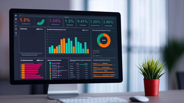 Real-time dashboard displaying productivity metrics across the supply chain, collaboration insights, optimizing overall performance