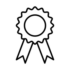 Discount Badge line icon