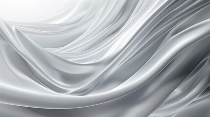Obraz premium Abstract Background with Gray White Tones and Curved Lighting