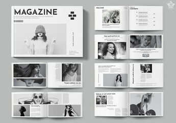 Magazine Landscape Layout