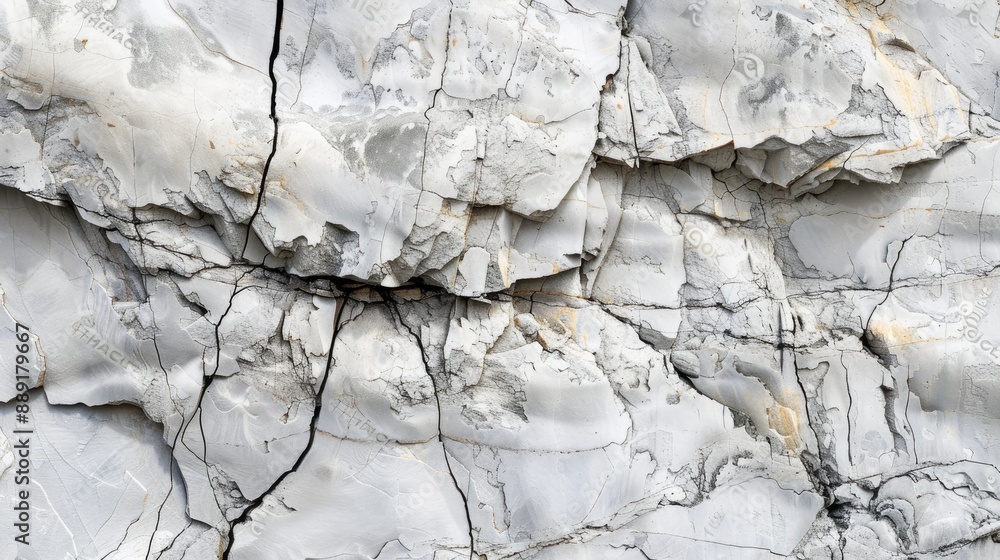 Poster close-up texture of cracked rock. the image can be used as a background for graphic designs, present