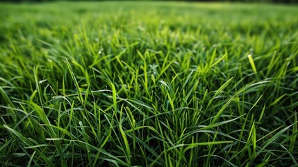 Fototapeta premium Close up of green grass