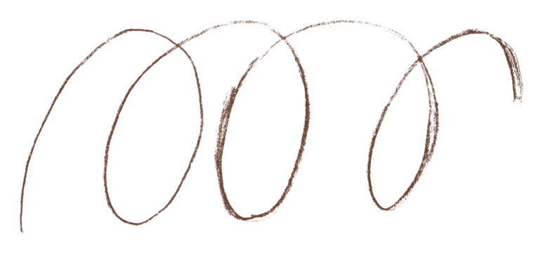 Brown pencil strokes in simple style, isolated on transparent background. - Powered by Adobe