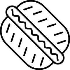 Hot Dog Icon