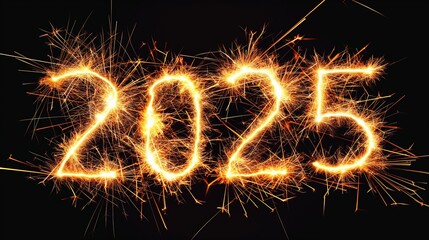 Glowing 2025 Celebration