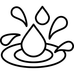 Water Splash Icon