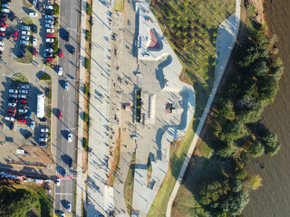 Aerial Images of Jaime Lerner Park&rsquo;s Skatepark in Porto Alegre