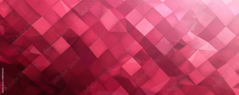 Aufkleber pink and purple geometric shapes form a mesmerizing pattern in this abstract background image