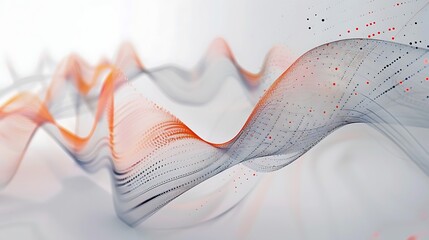 Bold side view of a dynamic marketing graph, showcasing clean lines and bold visual representation for impactful data depiction.