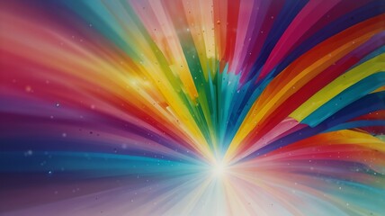 Obraz premium A beautiful colourful zoom virtual background