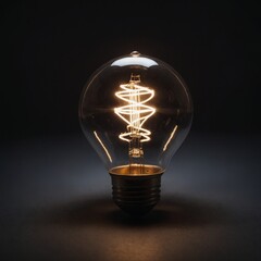 glowing bulb