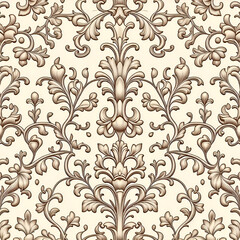 seamless pattern with flowers