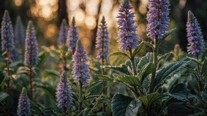 lavender in the field