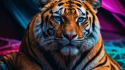 portrait of a tiger
