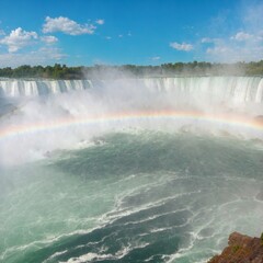 falls from the rainbow