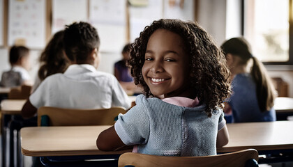 MENINA FAZNDO A LI&Ccedil;&Atilde;O EM SALA DE AULA 