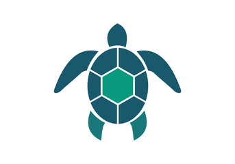 Obraz premium turtle icon template logo icon vector illustration