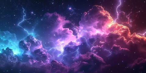 Fototapeta premium Cosmic Storm