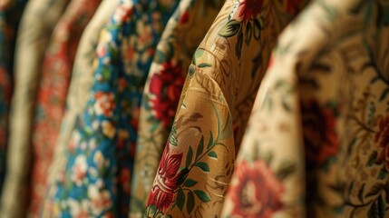 Close up of fabric on women s clothing