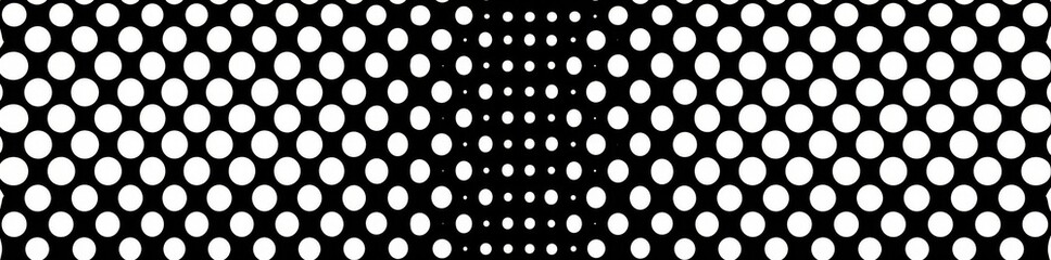 Transparent polka dot pattern on black background Hyperrealistic Highly Detailed Isolated On Transparent Background Png