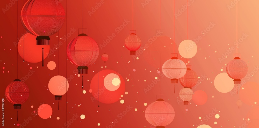 Poster dots halftone orange color pattern gradient texture with technology digital background. pop art comi