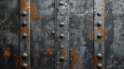 Fototapeta premium gritty metal background , industrial metal texture , rusted bolt background , metal background with bolt