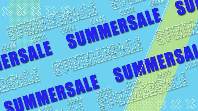SUMMER SALE　テキストアニメーション