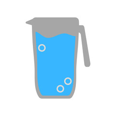 Water jug drink design illustration