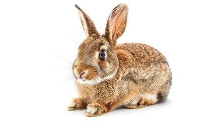 Obraz premium Hare full body on white background