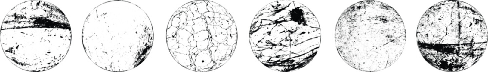 Grunge post Stamps Collection, Circles. Banners, Insignias , Logos, Icons, Labels and Badges Set . vector distress textures.blank shapes.