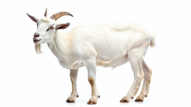 Kiko Goat full body on white background