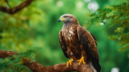 Eagle in the Forest