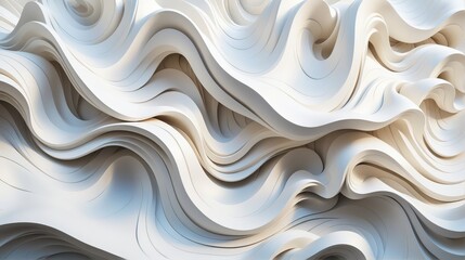 Obraz premium Close-up white surface textured Elegant abstract background of