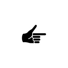 Shilouette Hand Gesture Illustration