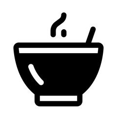 Soup Glyph Icon