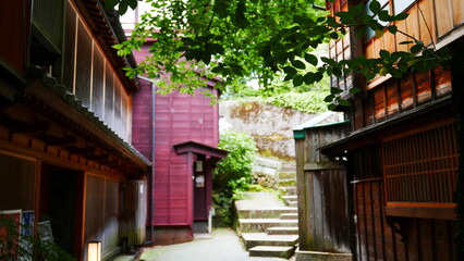 the old town of kanazawa