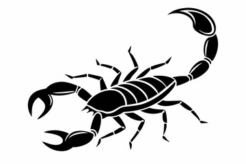 Scorpion, scorpion icon vector, scorpion tattoo. vector illustration

