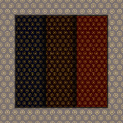 
Huge Seamless memphis floral patterns. Patterns for any interior, plain, curtail and chic decoration,scrapbook, ancient, elegance designs.