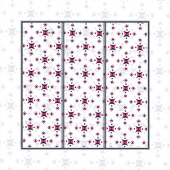 
Huge Seamless memphis floral patterns. Patterns for any interior, plain, curtail and chic decoration,scrapbook, ancient, elegance designs.