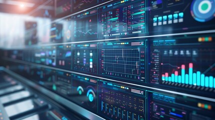 Complex Data Visualization on Multiple Screens