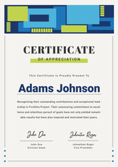 Certificate of Appreciation Template Design